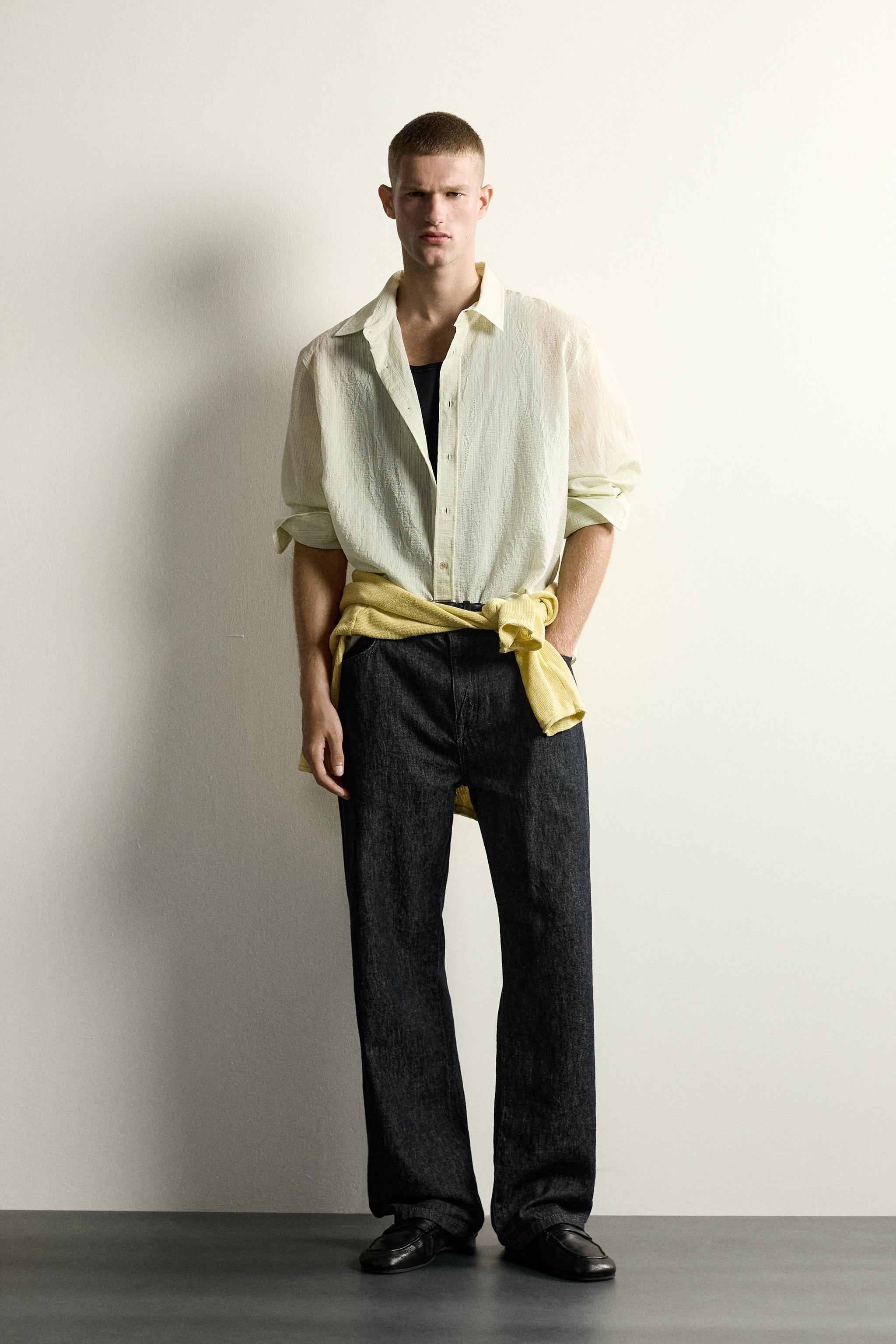 CHEMISE STRUCTURÉE FLUIDE RELAXED FIT